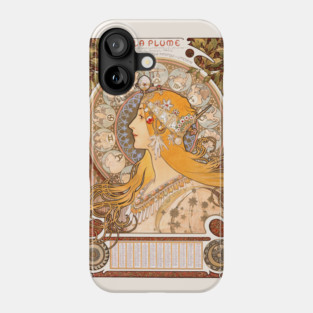 Calendar and Zodiac for La Plume Phone Case
