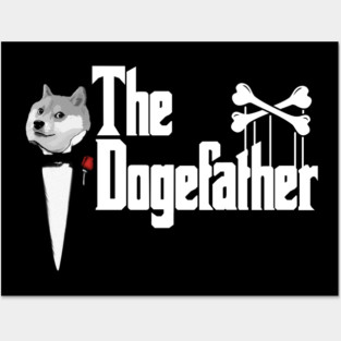 The Dogefather Meme Posters and Art
