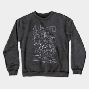Books & Tea C.S. Lewis Crewneck Sweatshirt