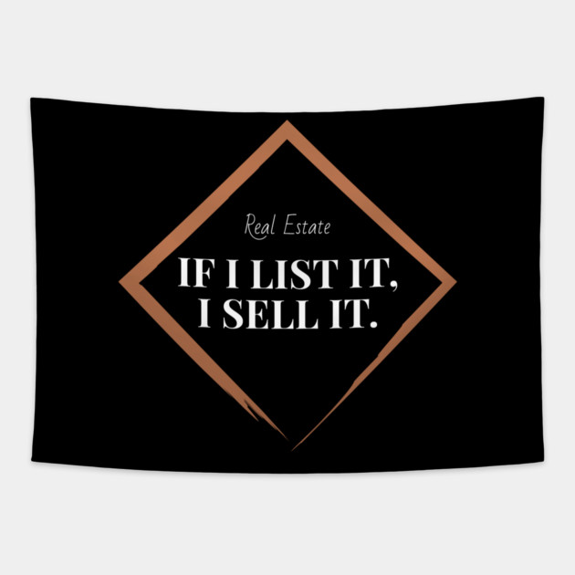List It Sell It, Real Estate Tapestry by REG