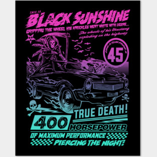 "BLACK SUNSHINE" MIAMI Posters and Art