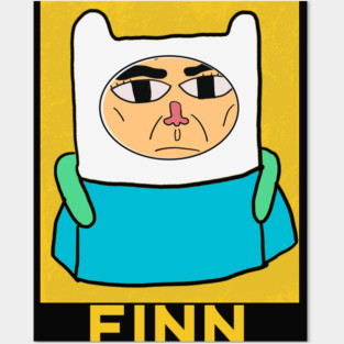 FINN Ugly Face Posters and Art