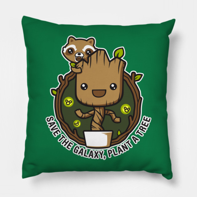 Save The Galaxy Pillow by oktobear