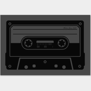 Music Cassette Tape Posters and Art