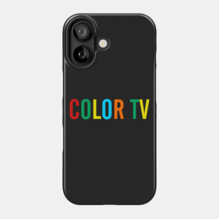 Color TV Phone Case