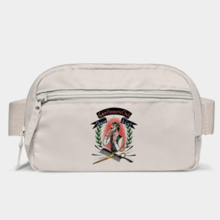 Old School Gentlemen's Club Barber Shop Tattoo Design Bag