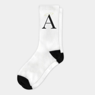 Angelman A with halo Socks