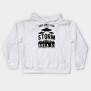 Storm Area 51 Kids Hoodie