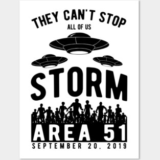 Storm Area 51 Posters and Art