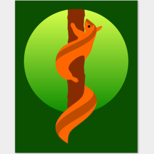 Squirrel Posters and Art