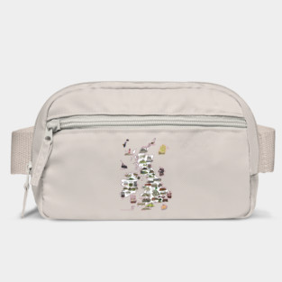 A Literary Map of the UK and Ireland Bag