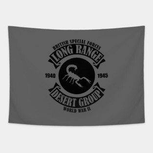 Long Range Desert Group LRDG Tapestry