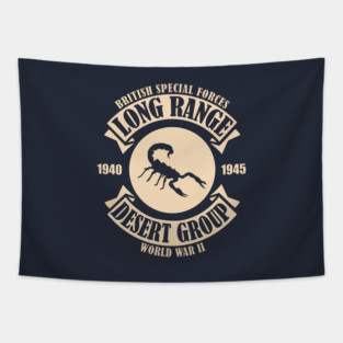 Long Range Desert Group LRDG Tapestry