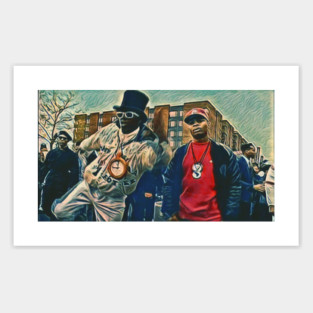 Flav and Chuck Sticker