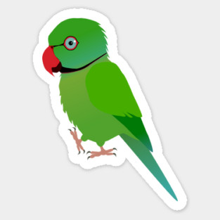 Cute Indian ringneck parakeet Magnet