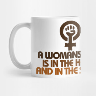 A womans place is in the house and senate Mug