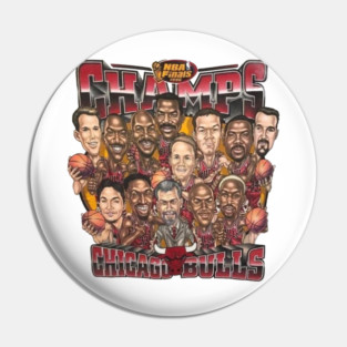 Vintage 1996 Chicago Bulls Championship Shirt Pin
