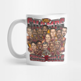Vintage 1996 Chicago Bulls Championship Shirt Mug