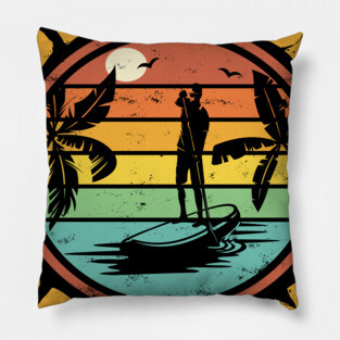 Stand up paddle paddleboarding SUP gift Pillow
