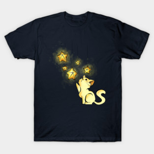 Kitty Cat Stars T-Shirt