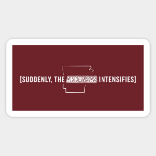 Arkansas Intensifies Sticker