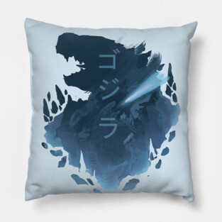 Atomic Night - Godzilla: King Of The Monsters Pillow