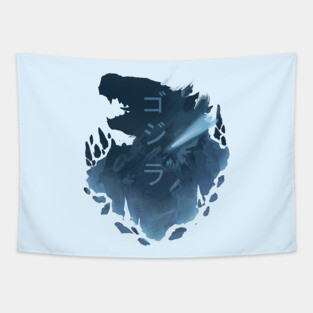 Atomic Night - Godzilla: King Of The Monsters Tapestry