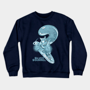 Silver Squirrel - silver Crewneck Sweatshirt