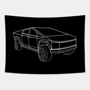 Cybertruck Tapestry