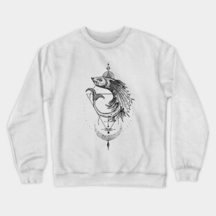 flying fish Crewneck Sweatshirt