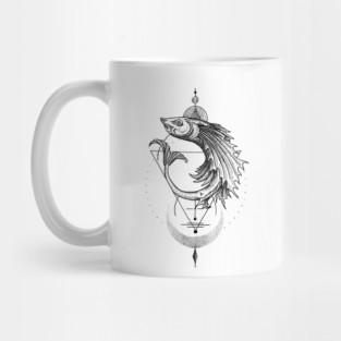 flying fish Mug