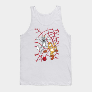 Cats At Play Tank Top