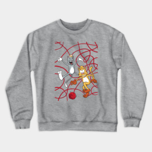 Cats At Play Crewneck Sweatshirt