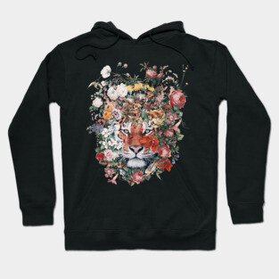 Flower Tiger Hoodie