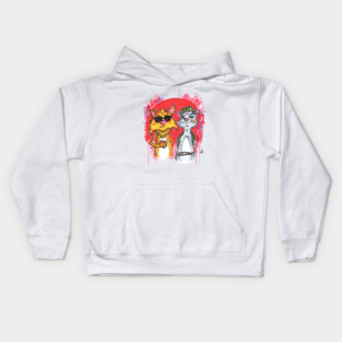 Gangsta Kitties Kids Hoodie