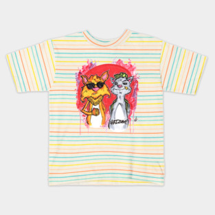Gangsta Kitties Kids T-Shirt