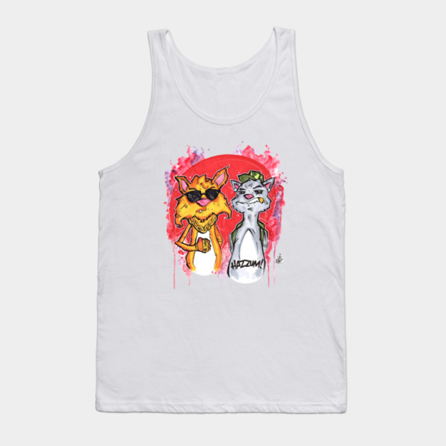 Gangsta Kitties Tank Top by Hazzum