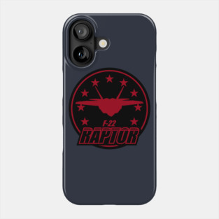 F-22 Raptor Patch Phone Case