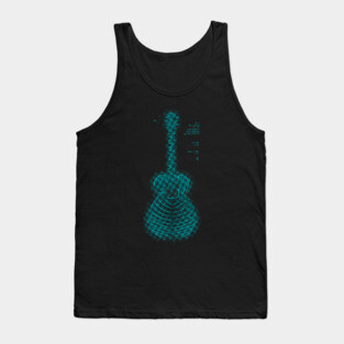guitar anatomy Tank Top