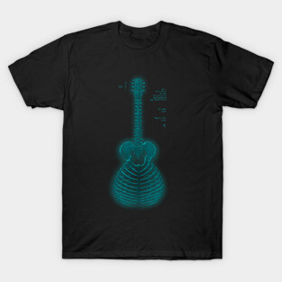 guitar anatomy T-Shirt