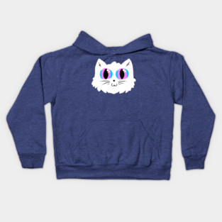 Queer Cat - Trans Kids Hoodie