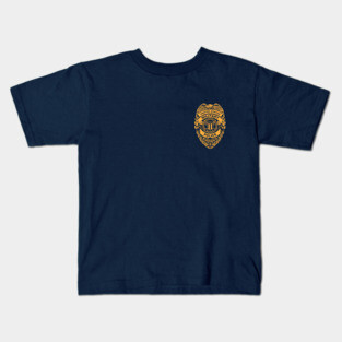 U.S. Military Police Veteran Gold Badge Kids T-Shirt