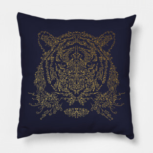 Ornamental Tiger Pillow