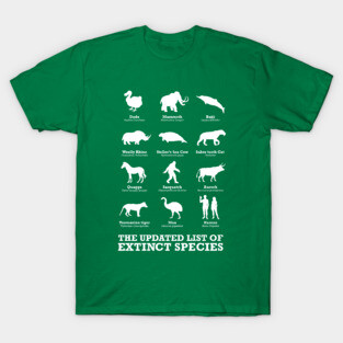 Extinct Species Update T-Shirt