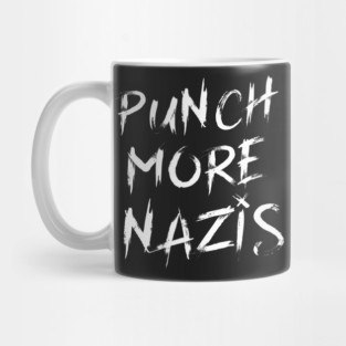 Punch More Nazis Mug