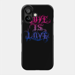 Love is Love - Bisexual Pride Phone Case