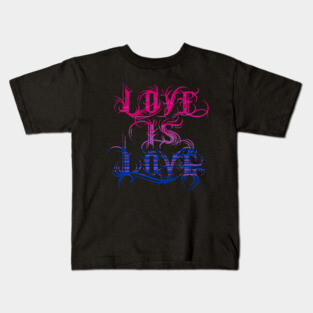 Love is Love - Bisexual Pride Kids T-Shirt