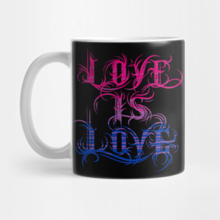 Love is Love - Bisexual Pride Mug
