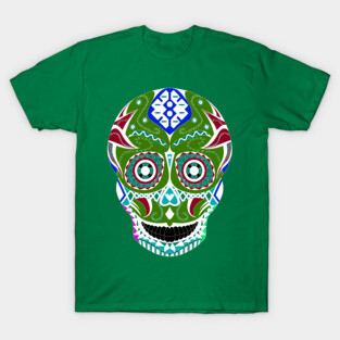 hulk lucha skull mask ecopop T-Shirt