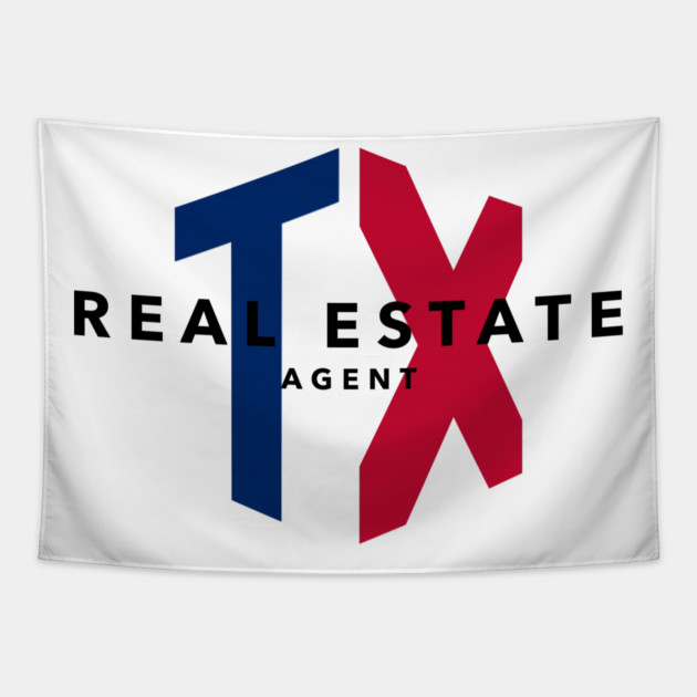 Texas Real Estate Agent Tapestry by REG